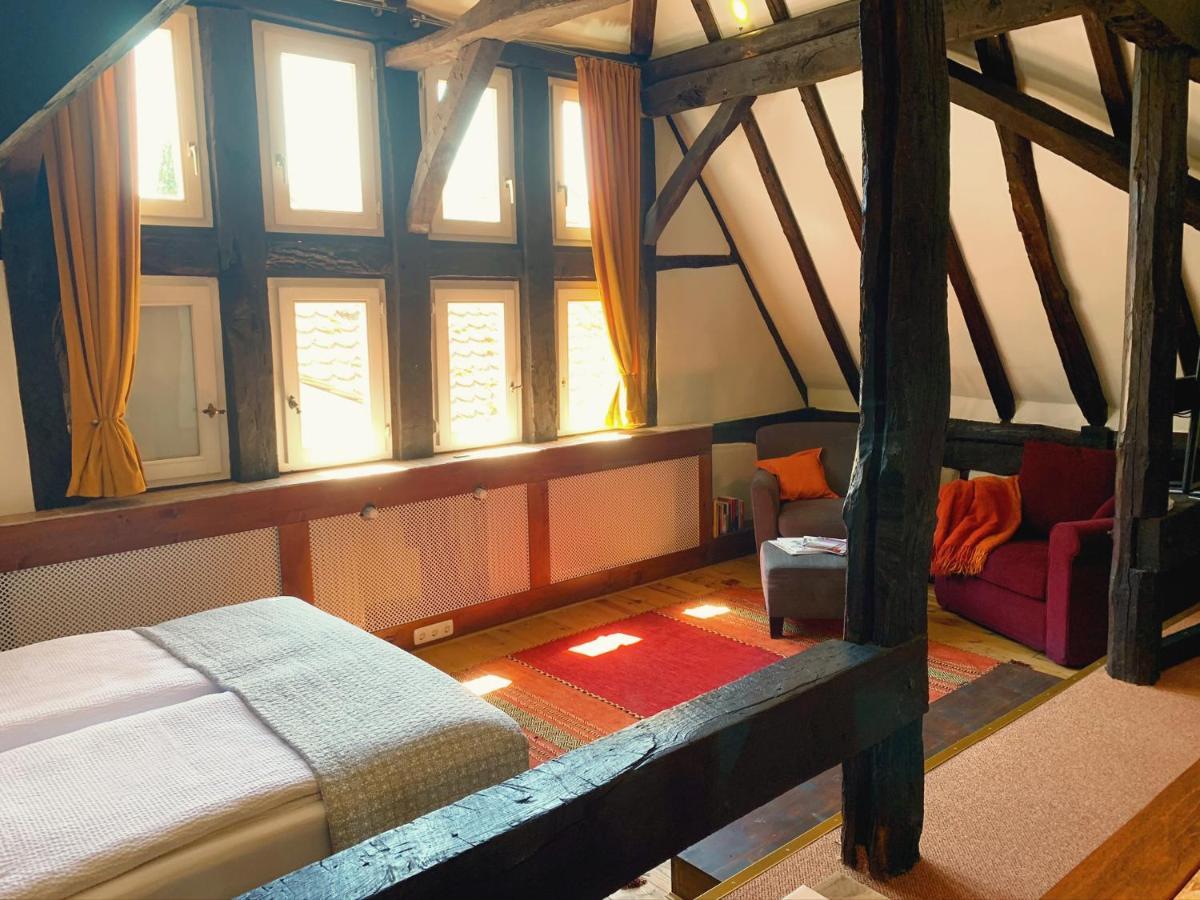 Historische Ferienwohnung Mit Kamin In Лих Экстерьер фото