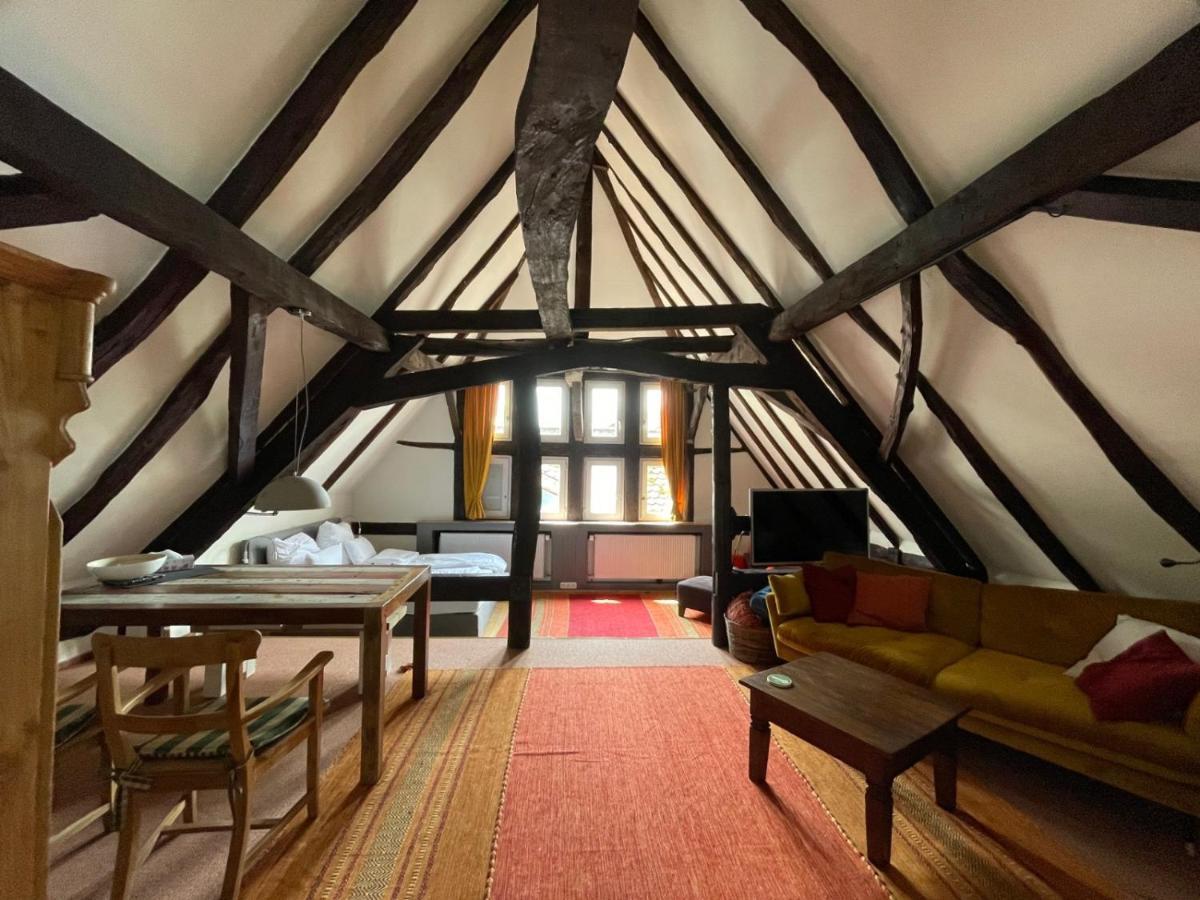 Historische Ferienwohnung Mit Kamin In Лих Экстерьер фото